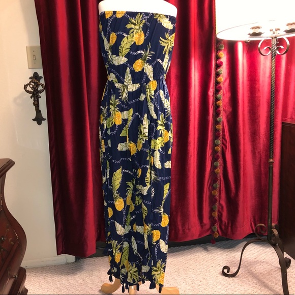 Blue Island ๐ Pineapple Jumpsuit - Picture 2 of 2